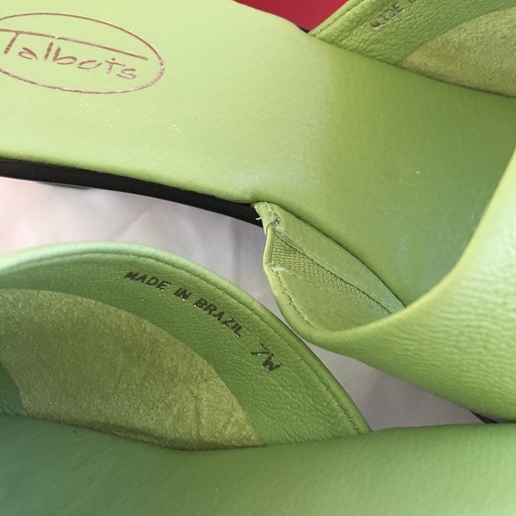 Vintage Talbots Wide Band Sandals 7 - Picture 9 of 10